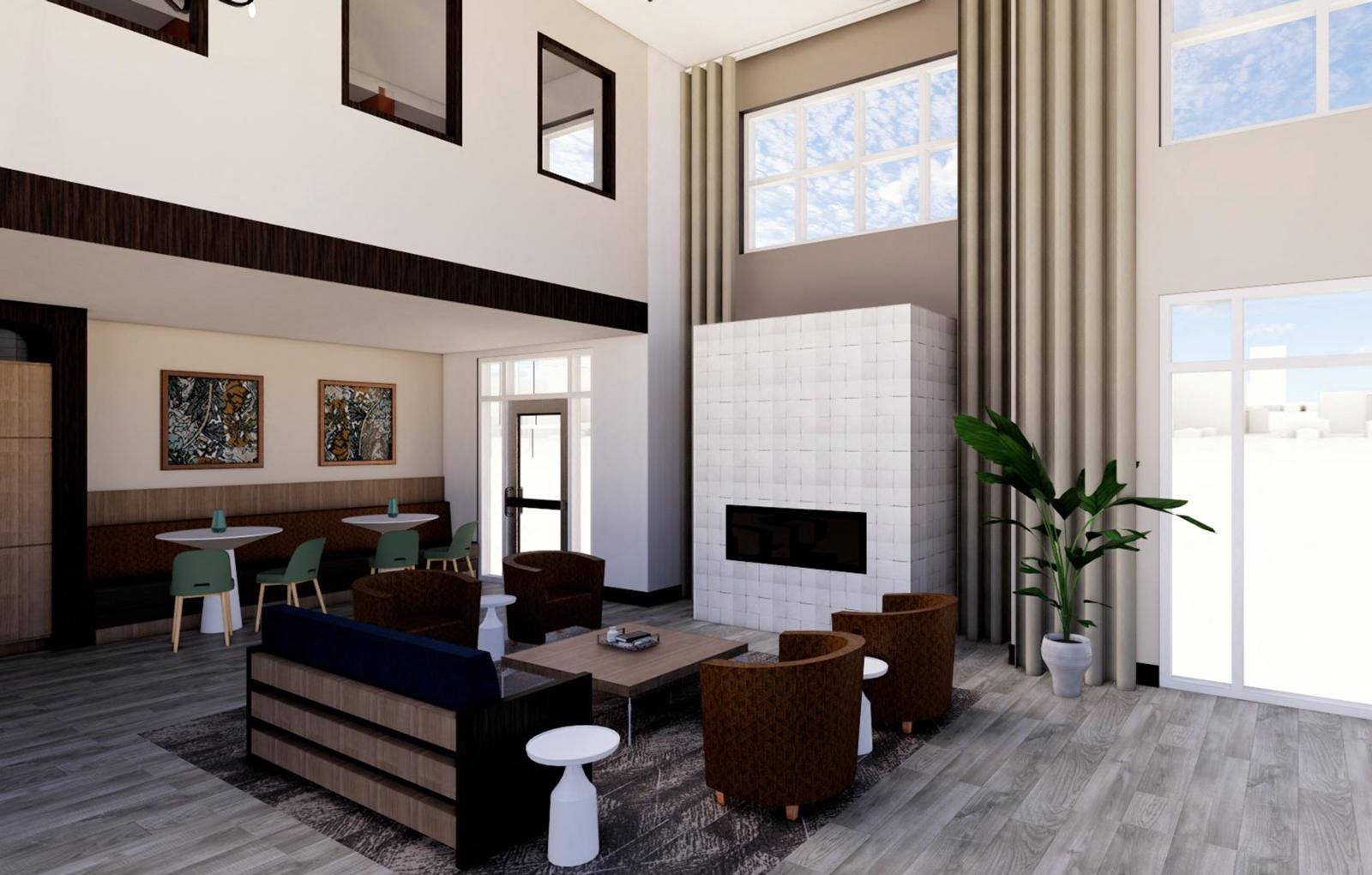 Community Room Rendering